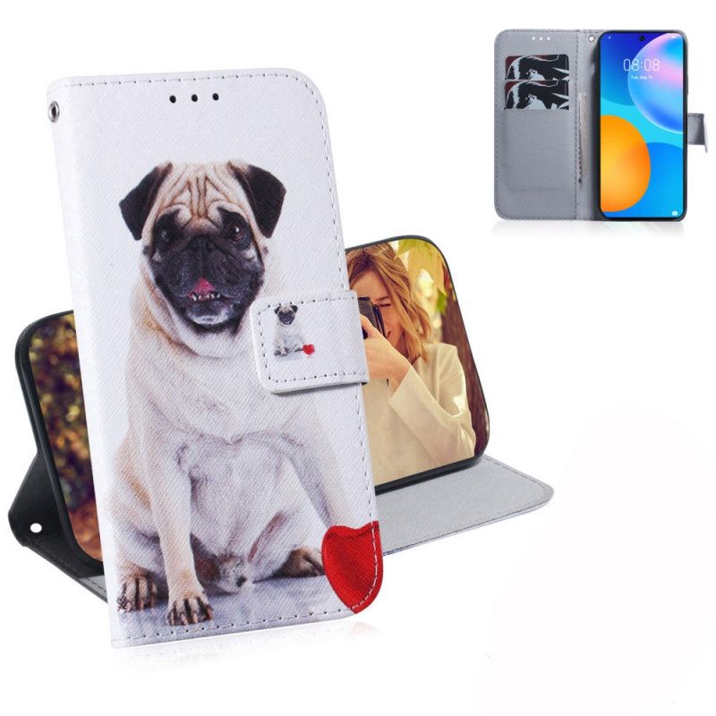 Etui Folio Huawei P Smart 2021 Mops Etui Ochronne