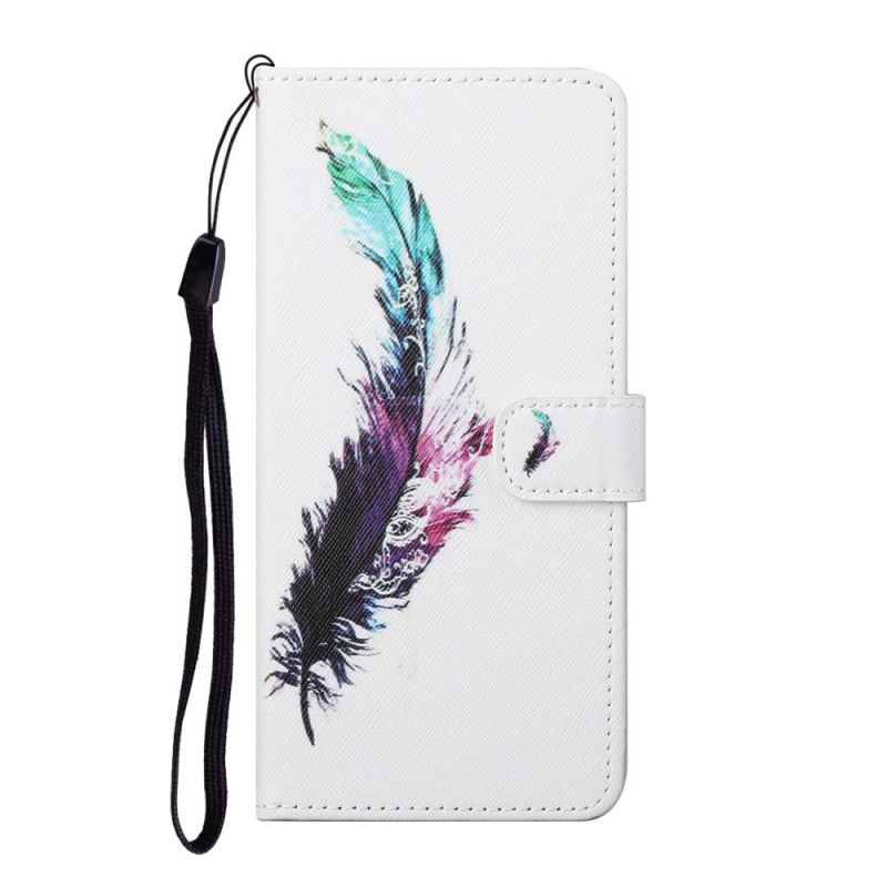 Etui Folio Huawei P Smart 2021 Pióro Ze Stringami