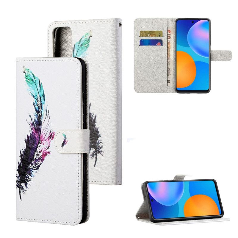 Etui Folio Huawei P Smart 2021 Pióro Ze Stringami