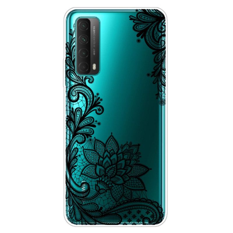 Etui Huawei P Smart 2021 Cienka Koronka Etui Ochronne