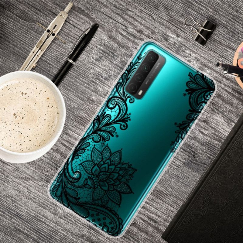 Etui Huawei P Smart 2021 Cienka Koronka Etui Ochronne