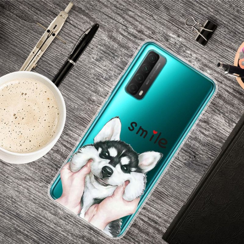 Etui Huawei P Smart 2021 Głowa Wilka I Uśmiech Etui Ochronne