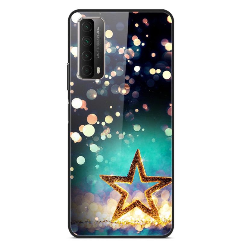 Etui Huawei P Smart 2021 Hartowane Szkło W Kształcie Gwiazdy Etui Ochronne