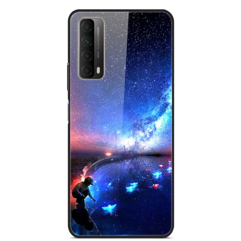 Etui Huawei P Smart 2021 Kosmiczny Chłopiec Etui Ochronne