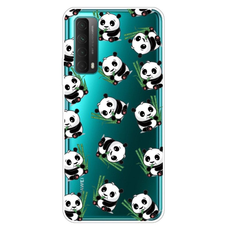 Etui Huawei P Smart 2021 Małe Pandy