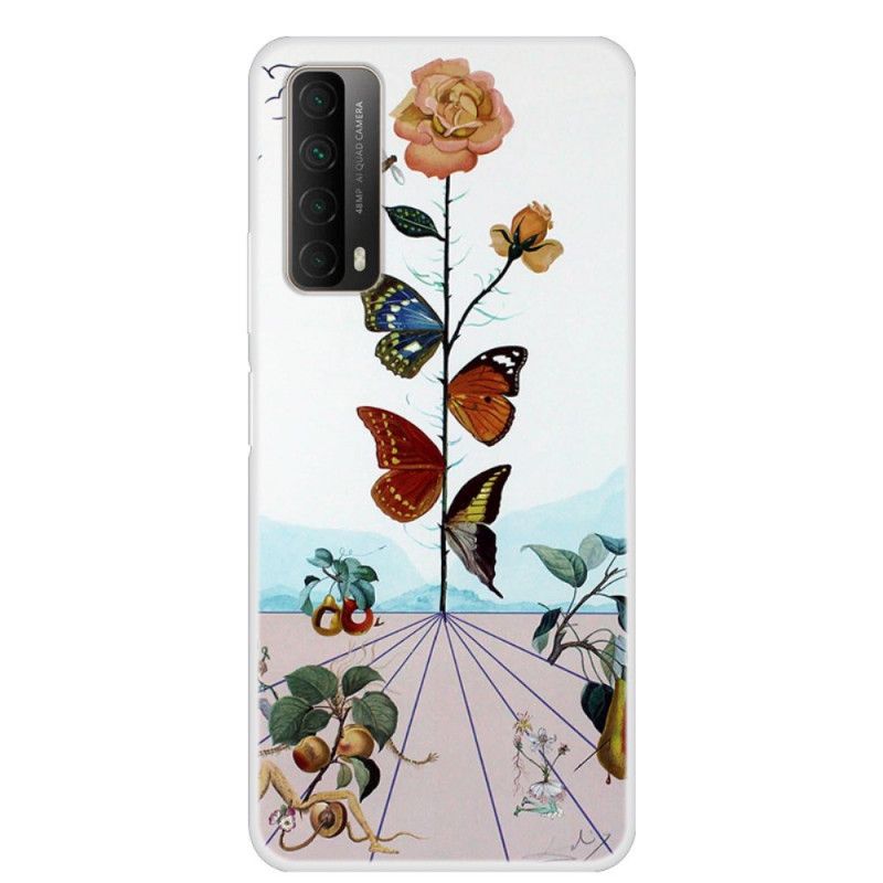 Etui Huawei P Smart 2021 Motyle Natury