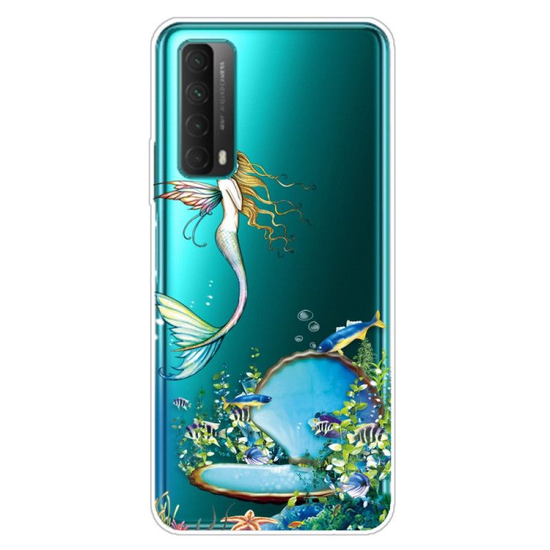 Etui Huawei P Smart 2021 Niebieska Syrena