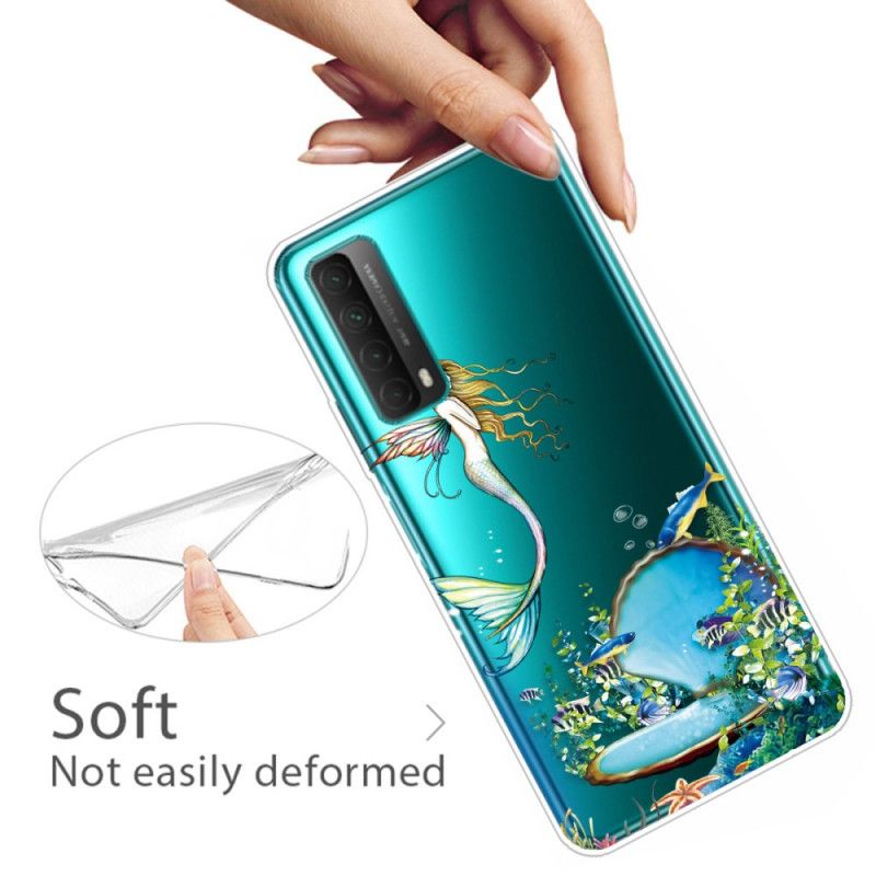 Etui Huawei P Smart 2021 Niebieska Syrena