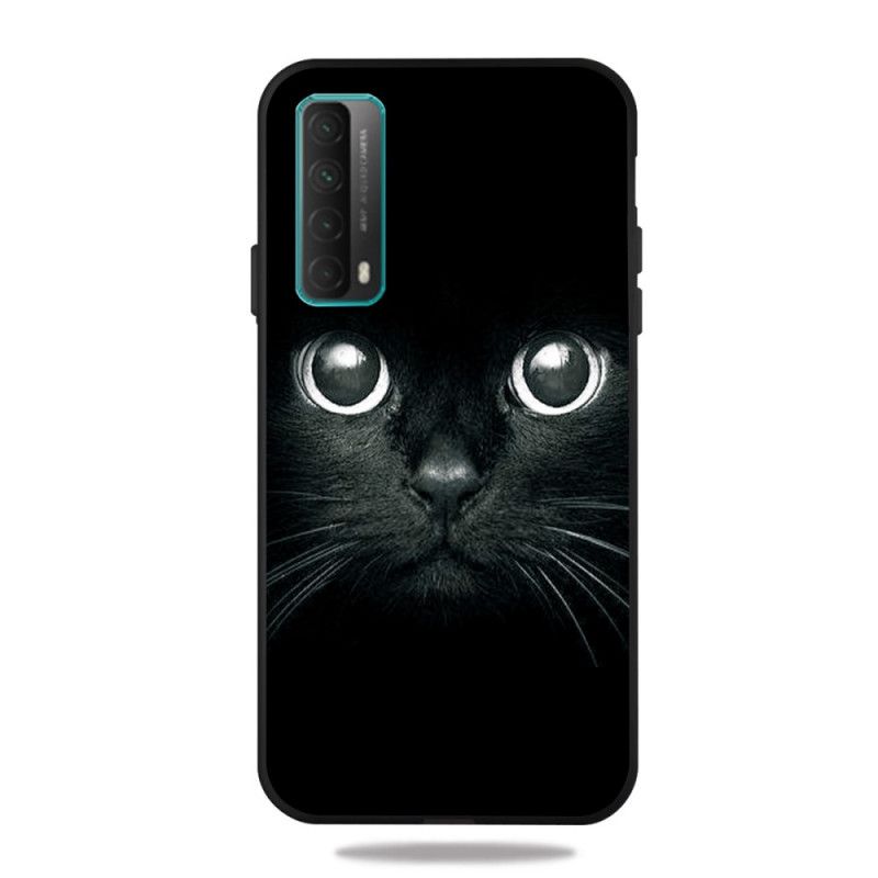 Etui Huawei P Smart 2021 Oczy Kota