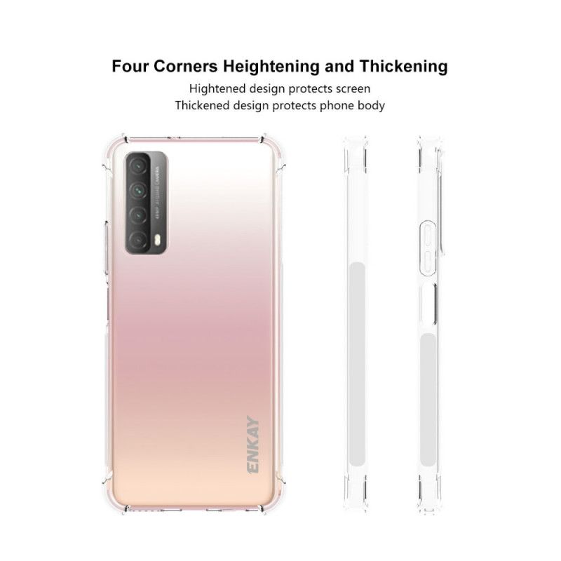 Etui Huawei P Smart 2021 Przezroczysty Enkay