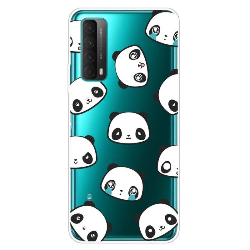 Etui Huawei P Smart 2021 Sentymentalne Pandy Etui Ochronne