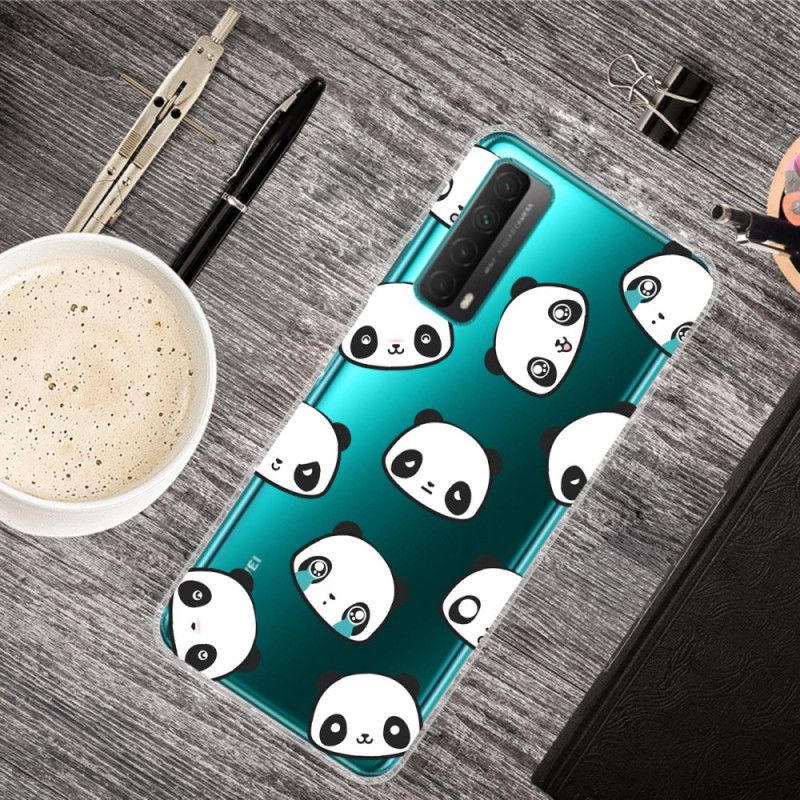 Etui Huawei P Smart 2021 Sentymentalne Pandy Etui Ochronne