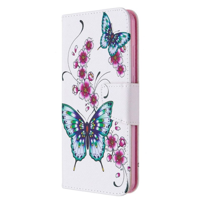 Etui Folio Huawei Y6p Cudowne Motyle