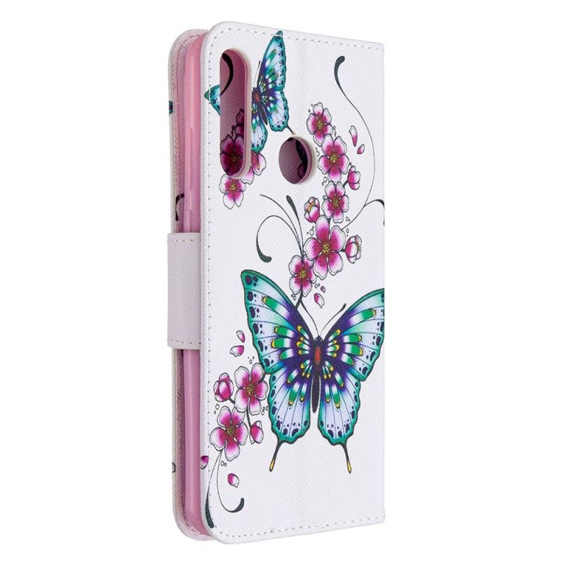 Etui Folio Huawei Y6p Cudowne Motyle