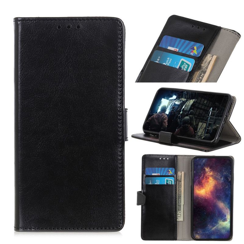 Etui Folio Huawei Y6p Czarny Klasyczny Etui Ochronne