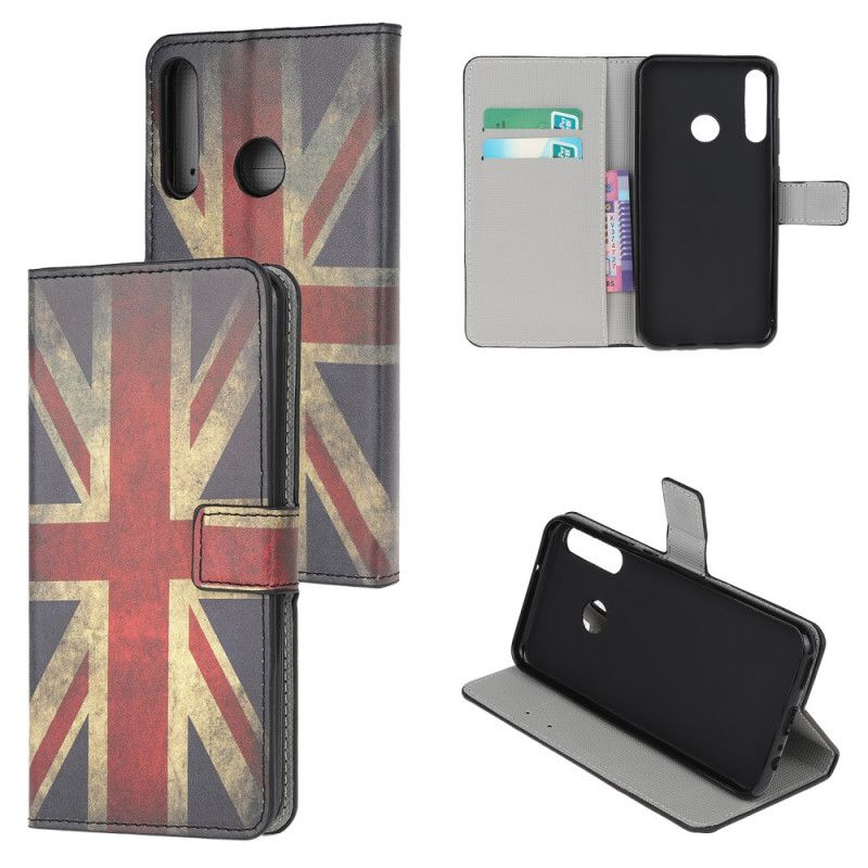 Etui Folio Huawei Y6p Flaga Anglii