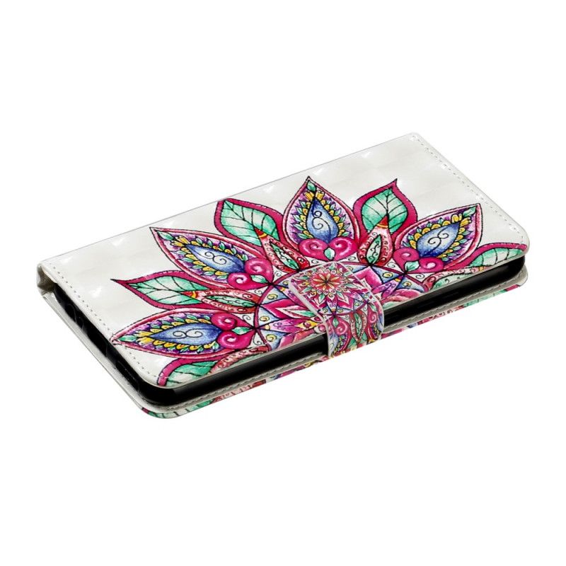 Etui Folio Huawei Y6p Narysowana Mandala