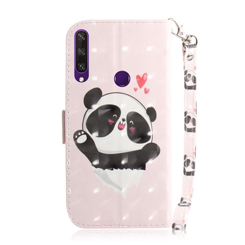 Etui Folio Huawei Y6p Panda Love Ze Stringami Etui Ochronne