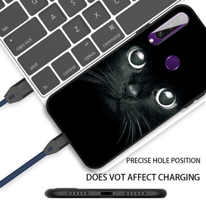 Etui Huawei Y6p Kocie Oczy