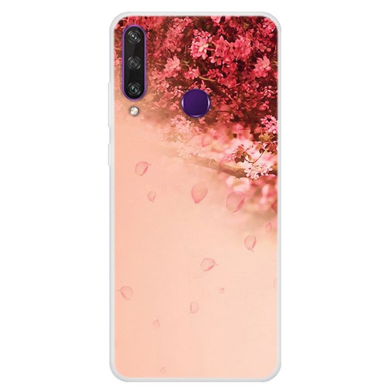 Etui Huawei Y6p Przezroczyste Romantyczne Drzewo