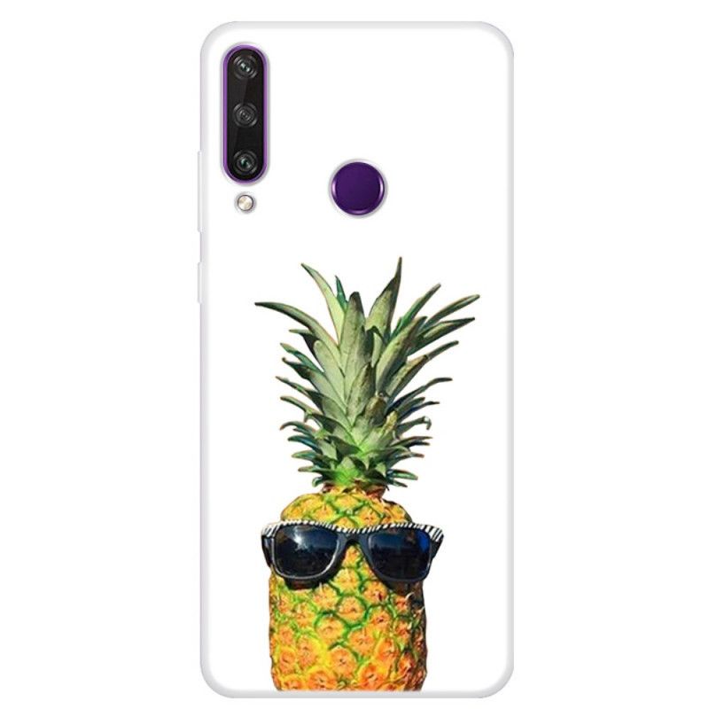 Etui Huawei Y6p Przezroczysty Ananas W Okularach