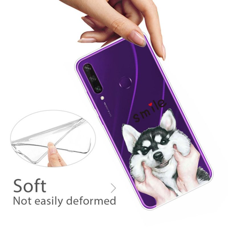 Etui Huawei Y6p Uśmiechnięty Pies