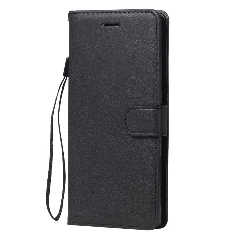 Etui Folio Samsung Galaxy Note 20 Czerwony Czarny Standardowa Sztuczna Skóra