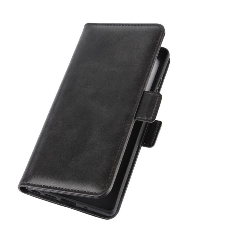 Etui Folio Samsung Galaxy Note 20 Czerwony Czarny Zamknięcie Magnetyczne