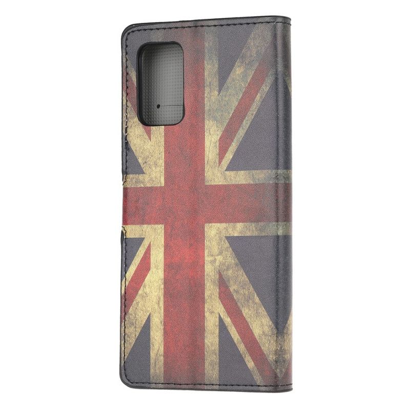 Etui Folio Samsung Galaxy Note 20 Flaga Anglii Etui Ochronne