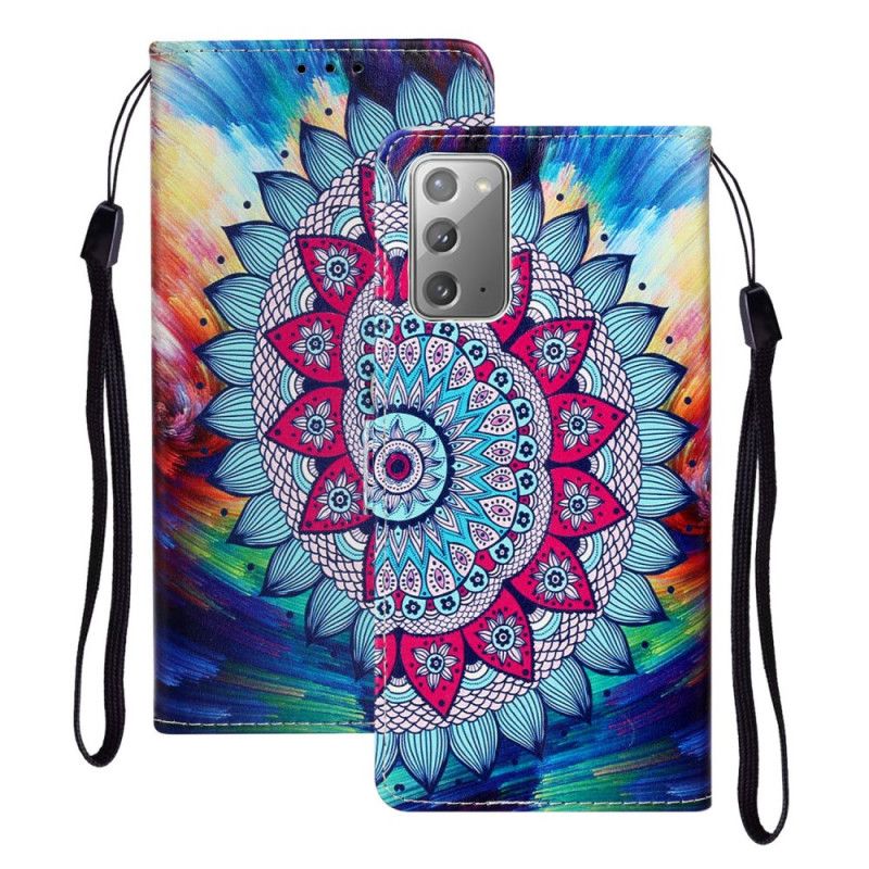 Etui Folio Samsung Galaxy Note 20 Mandala Króla