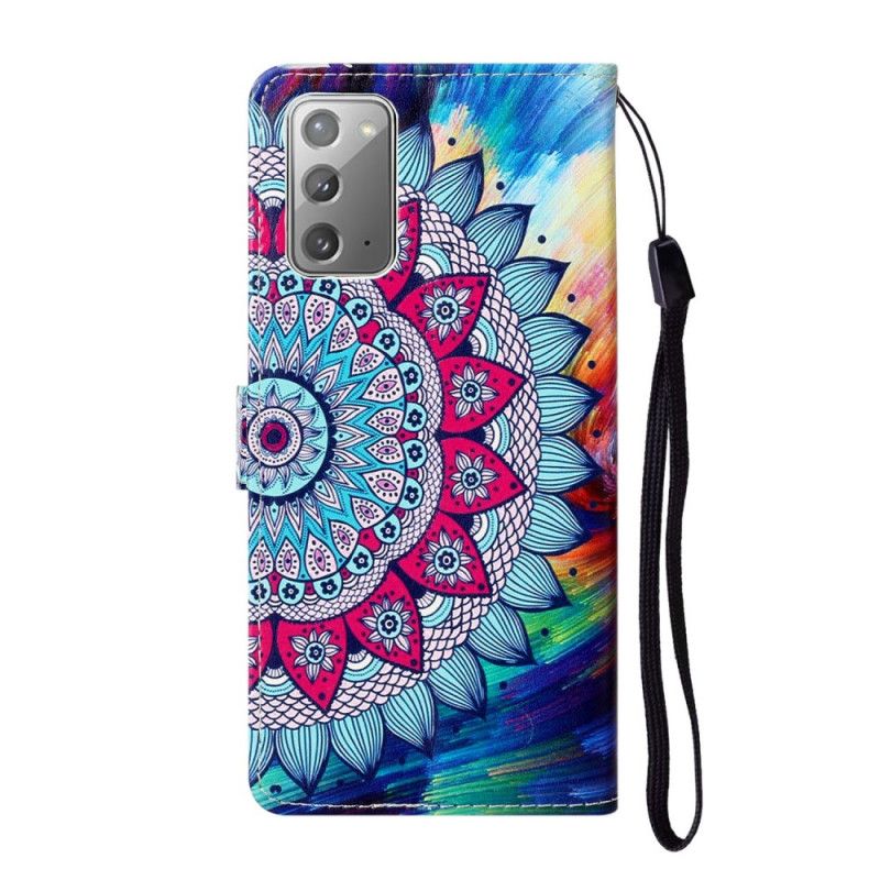 Etui Folio Samsung Galaxy Note 20 Mandala Króla