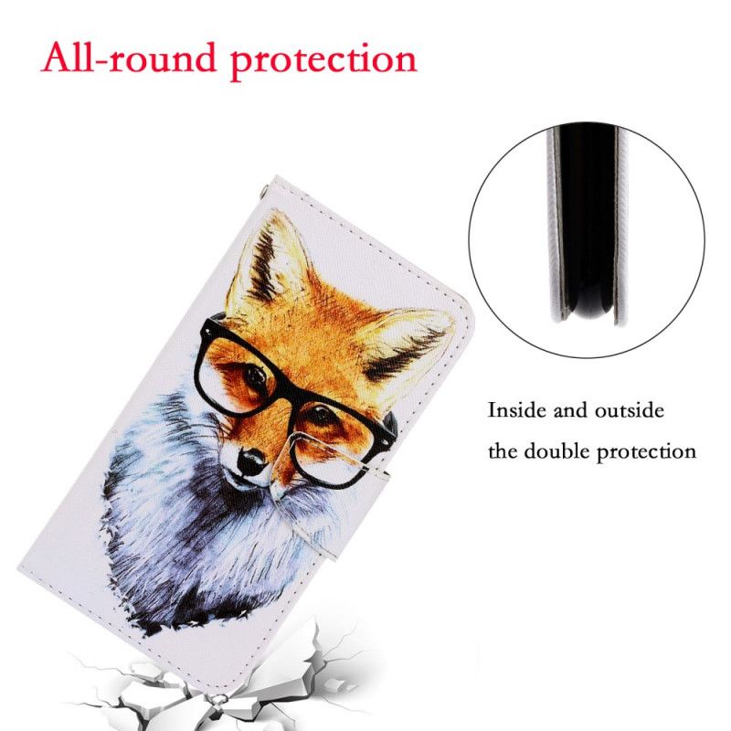 Etui Folio Samsung Galaxy Note 20 Nerd Stringi Fox Etui Ochronne