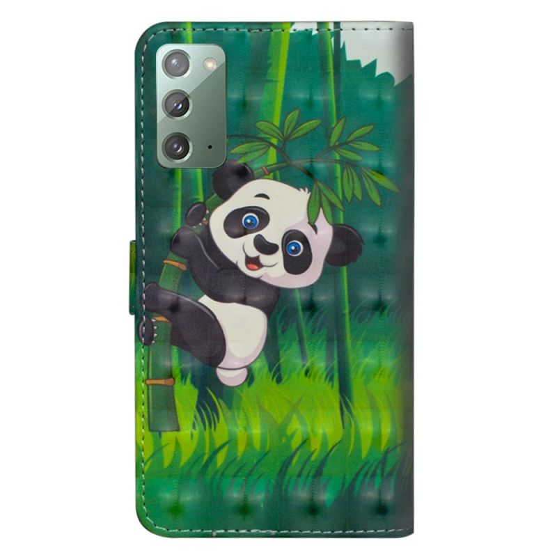 Etui Folio Samsung Galaxy Note 20 Panda I Bambus