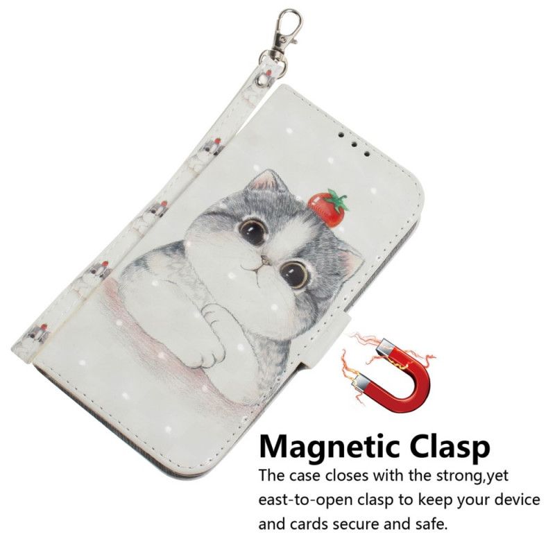 Etui Folio Samsung Galaxy Note 20 Pomidor Na Stringach Cat Etui Ochronne