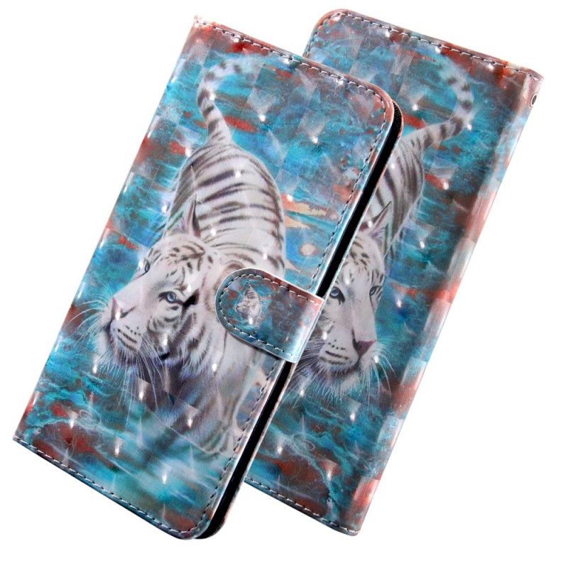 Etui Folio Samsung Galaxy Note 20 Tygrys W Wodzie