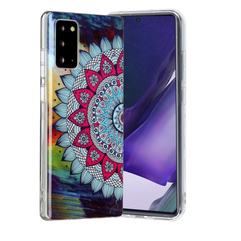 Etui Samsung Galaxy Note 20 Fluorescencyjna Mandala