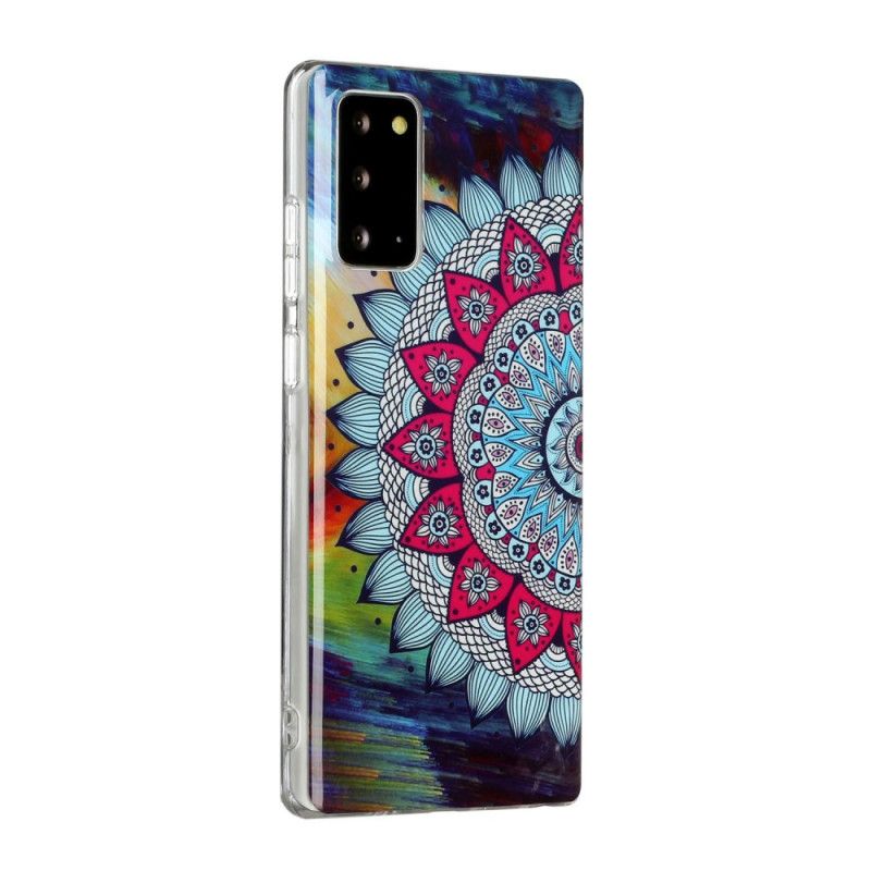 Etui Samsung Galaxy Note 20 Fluorescencyjna Mandala