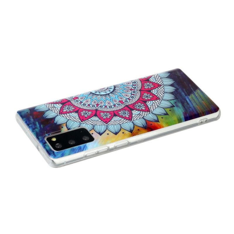 Etui Samsung Galaxy Note 20 Fluorescencyjna Mandala