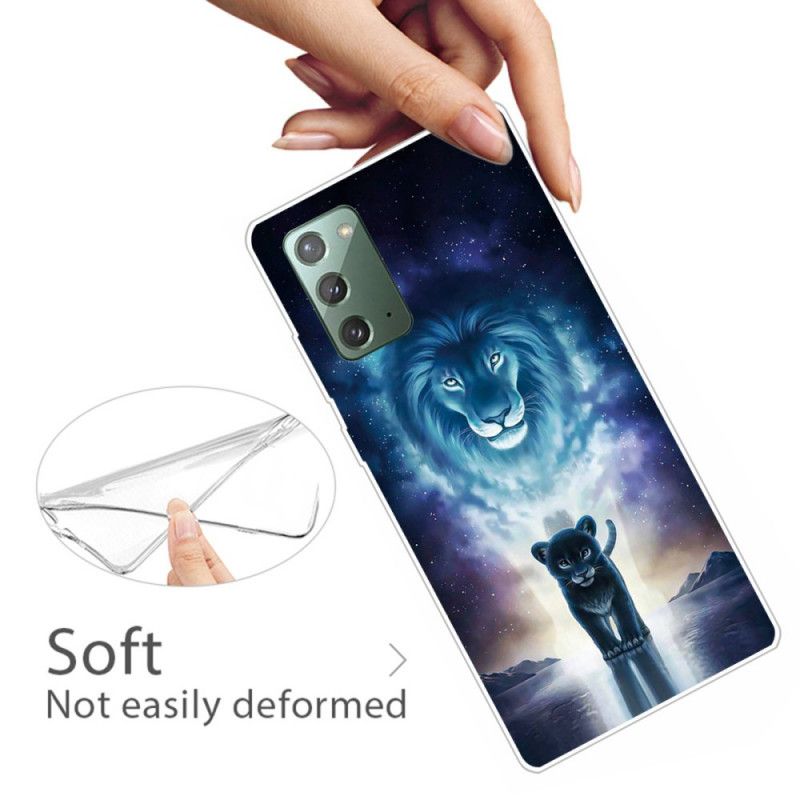 Etui Samsung Galaxy Note 20 Lwiątko Etui Ochronne