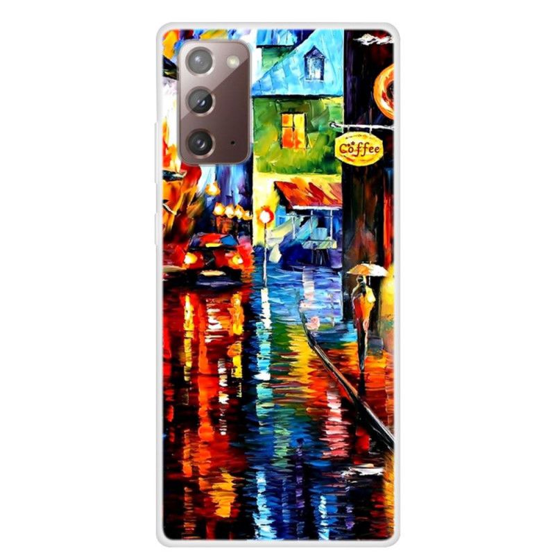 Futerały Samsung Galaxy Note 20 Etui na Telefon Farba Kawowa