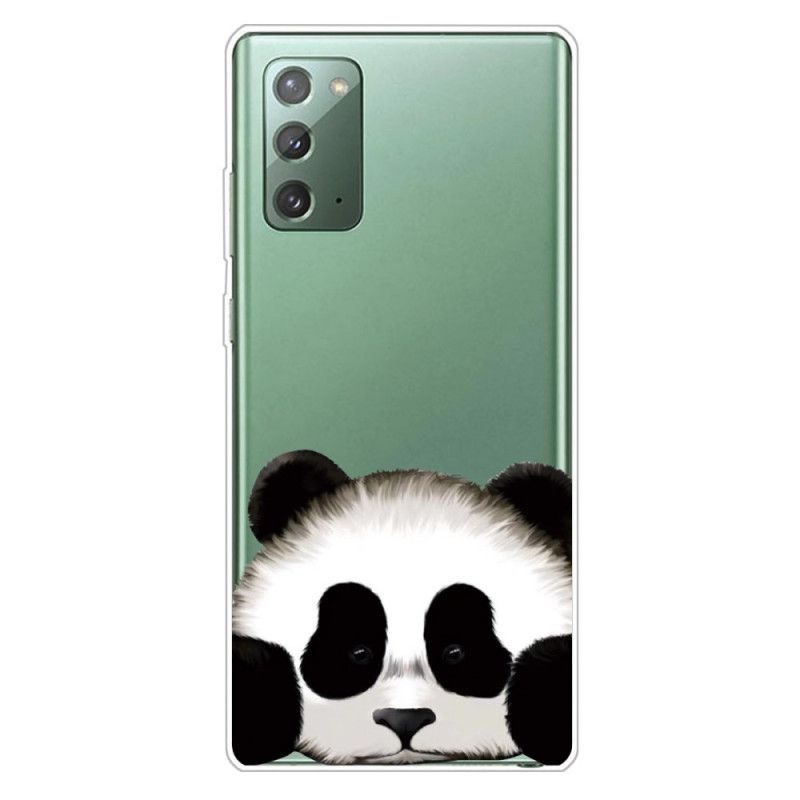 Futerały Samsung Galaxy Note 20 Etui na Telefon Przezroczysta Panda