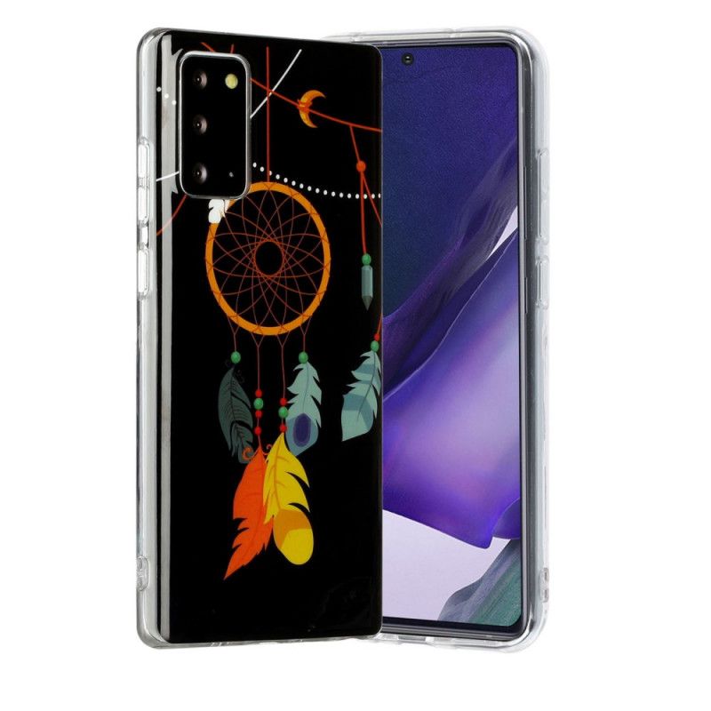 Futerały Samsung Galaxy Note 20 Etui na Telefon Wyjątkowy Fluorescencyjny Łapacz Snów