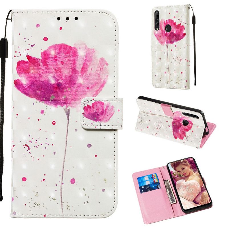 Etui Folio Huawei P Smart Z Mak Akwarelowy