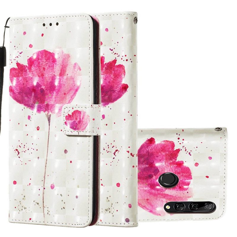 Etui Folio Huawei P Smart Z Mak Akwarelowy