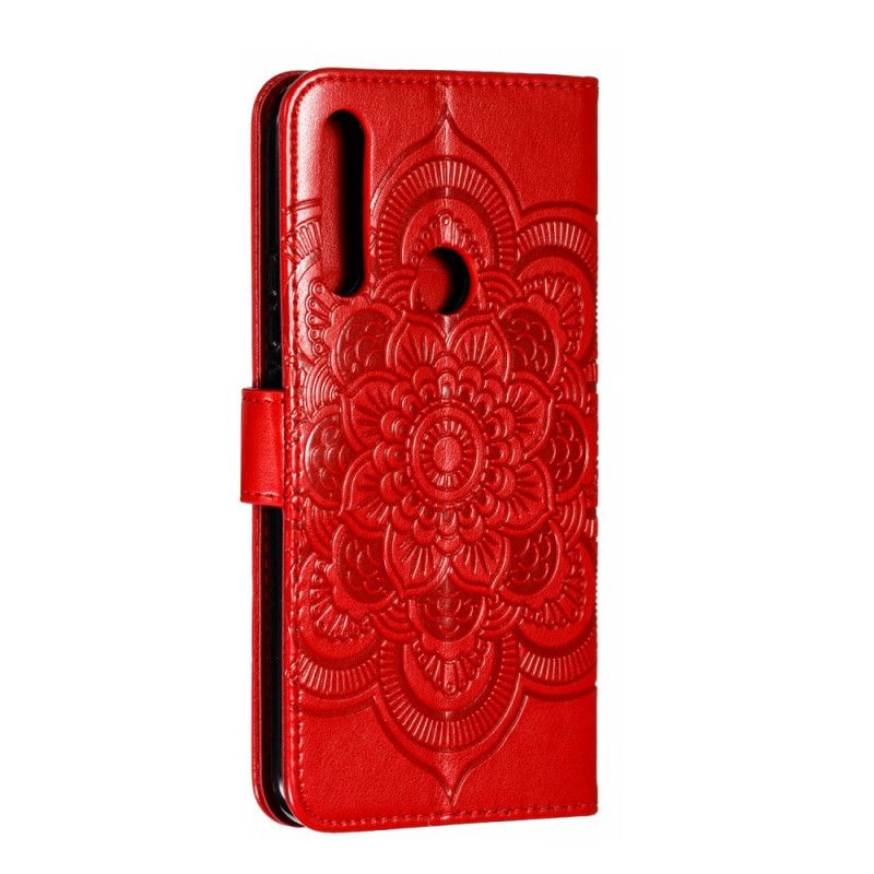 Etui Folio Huawei P Smart Z Szary Czarny Mandala I Diamenty