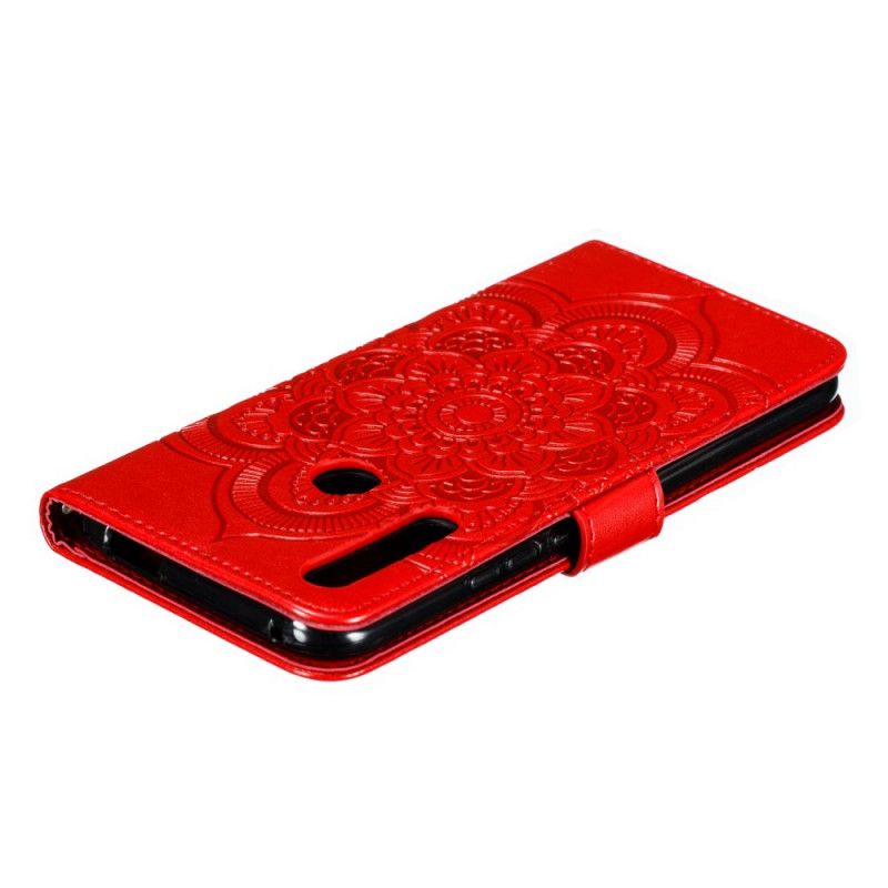 Etui Folio Huawei P Smart Z Szary Czarny Mandala I Diamenty