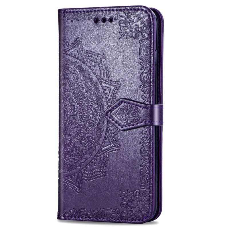 Etui Folio Huawei P Smart Z Szary Czarny Mandala W Średnim Wieku