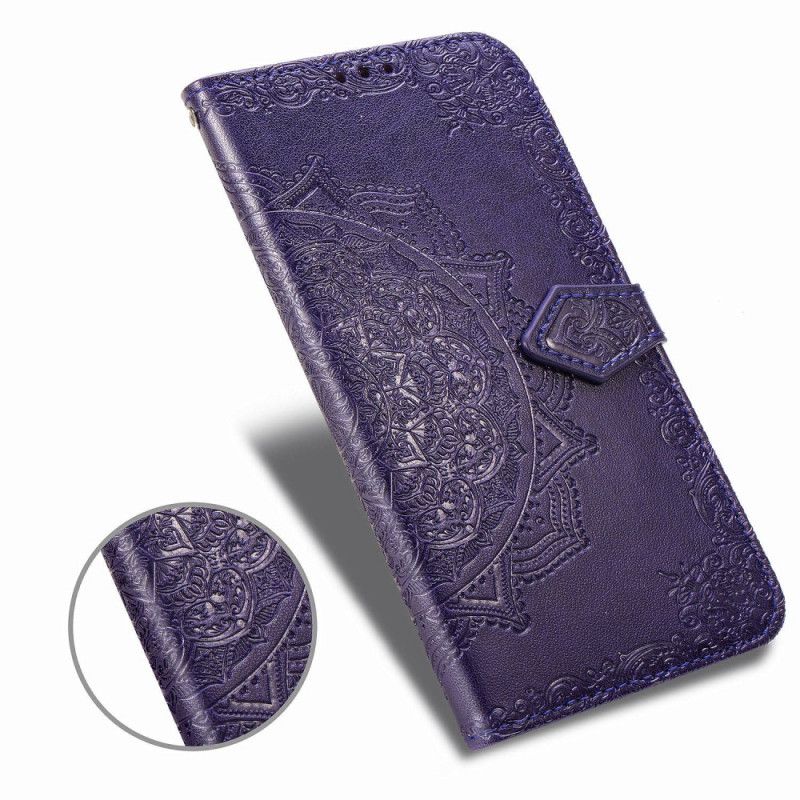 Etui Folio Huawei P Smart Z Szary Czarny Mandala W Średnim Wieku