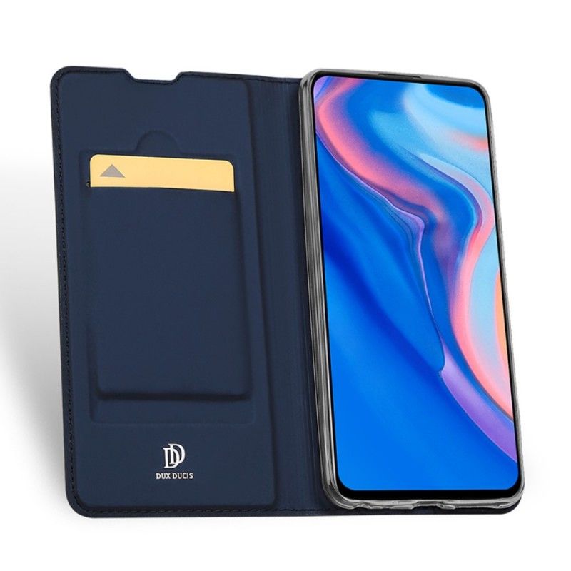 Flip Kotelot Huawei P Smart Z Granatowy Czarny Etui na Telefon Pro Dux Ducis Skin