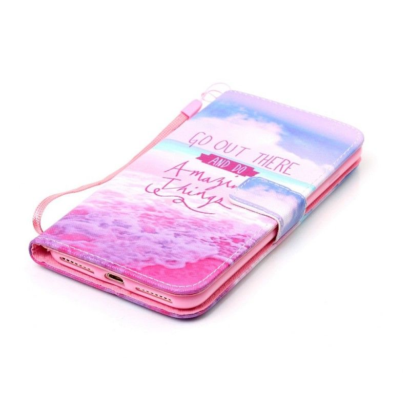 Etui Folio iPhone 7 Plus / 8 Plus Wyjdź Tam